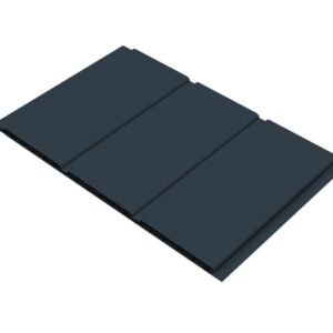 Hollow Soffit Black Ash Woodgrain